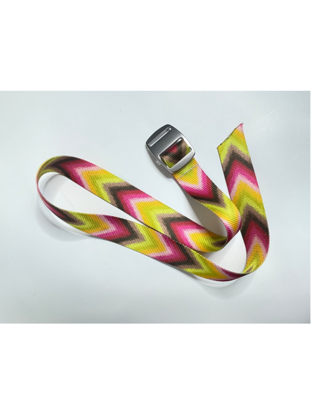 Croakies Colorful Chevron Adjustable Webbing Belt